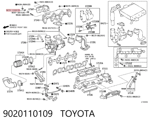  9020110109 Toyota