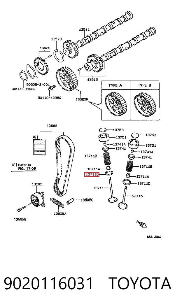 9020116031 Toyota