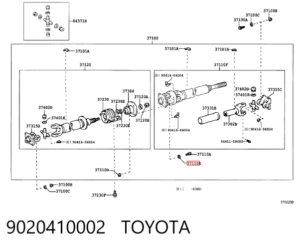  9020410002 Toyota