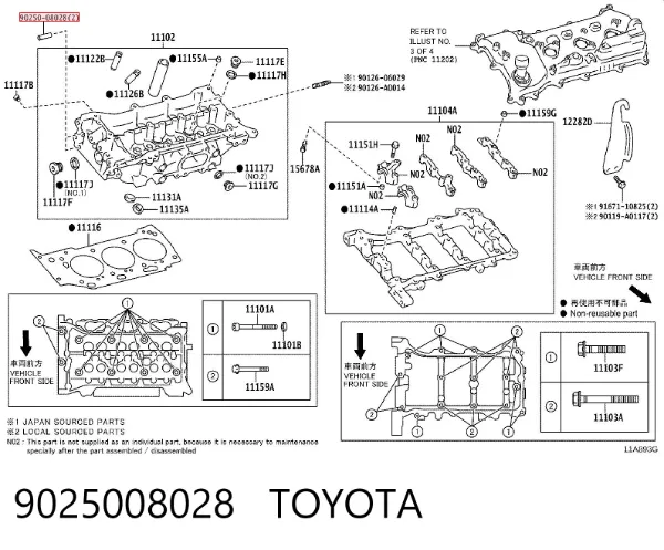  9025008028 Toyota