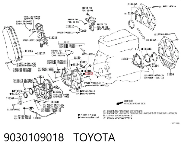  9030109018 Toyota