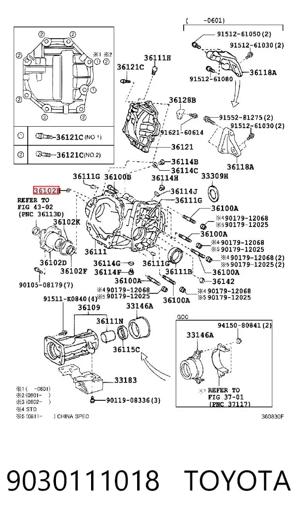  9030111018 Toyota