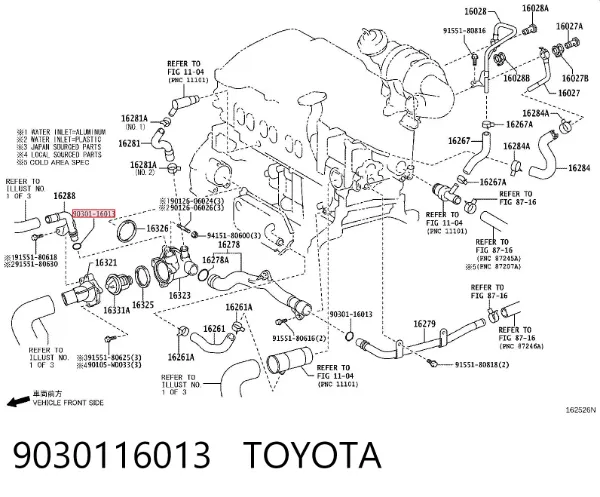  9030116013 Toyota