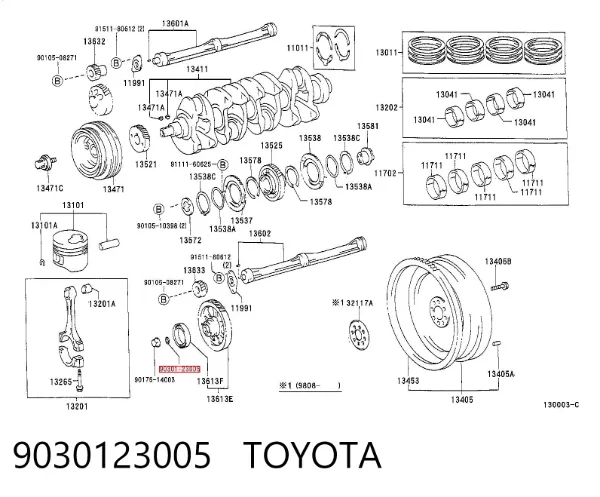  9030123005 Toyota