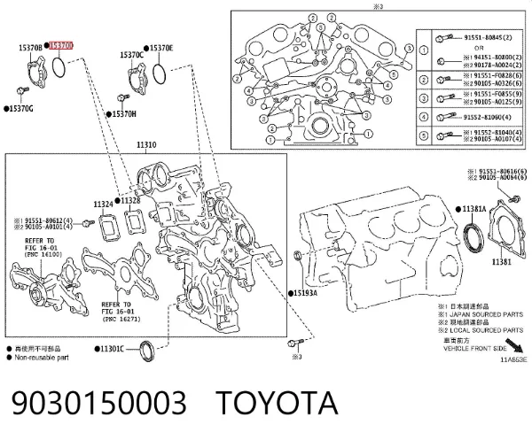  9030150003 Toyota