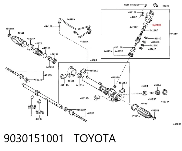  9030151001 Toyota