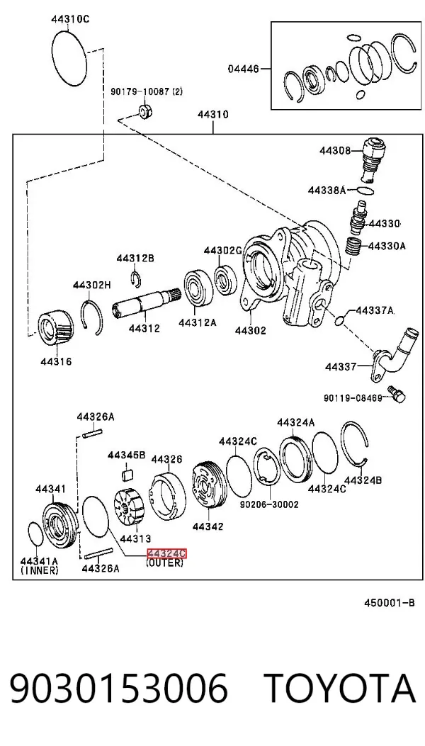  9030153006 Toyota