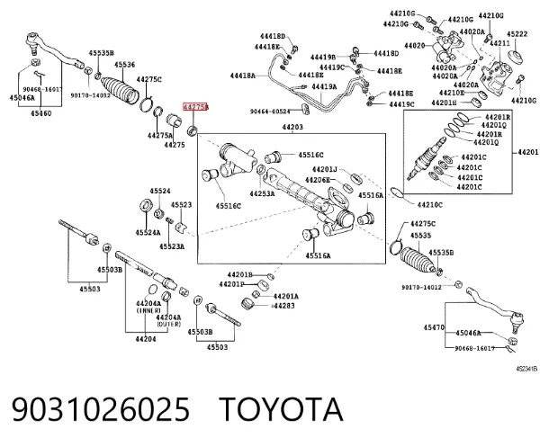  9031026025 Toyota