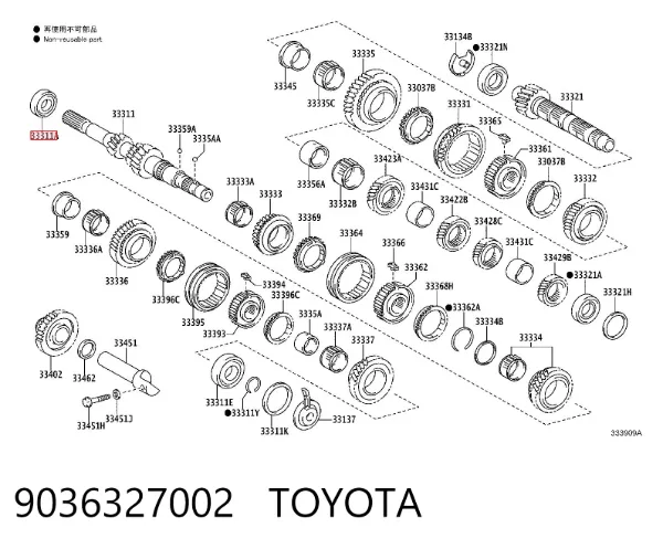  9036327002 Toyota
