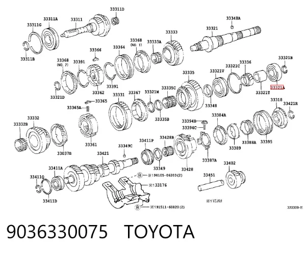  9036330075 Toyota