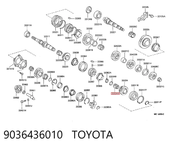  9036436010 Toyota