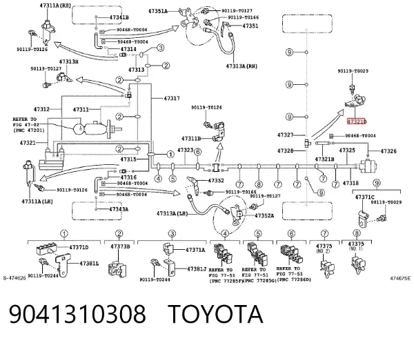  9041310308 Toyota