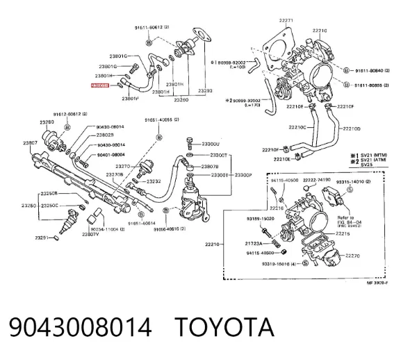  9043008014 Toyota