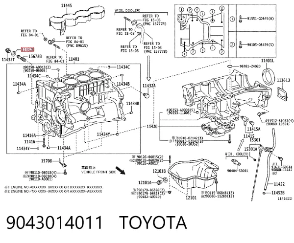  9043014011 Toyota