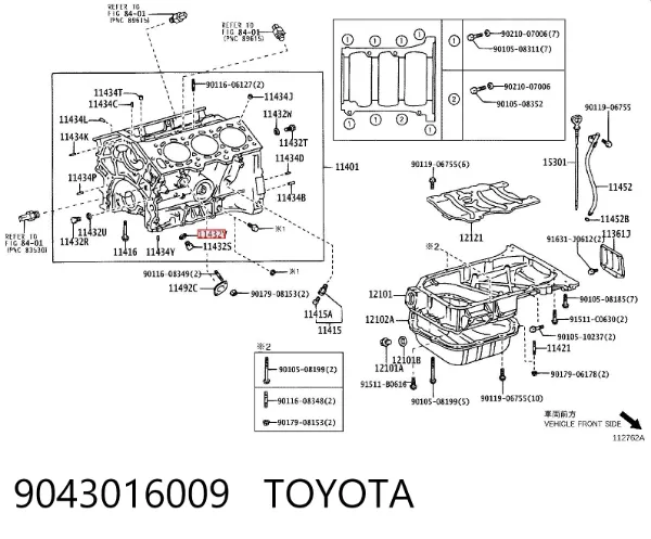  9043016009 Toyota