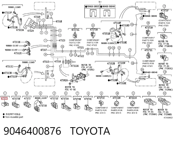  9046400876 Toyota