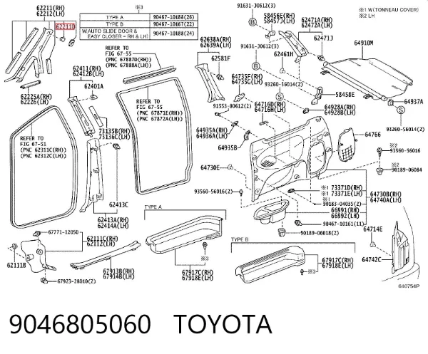  9046805060 Toyota