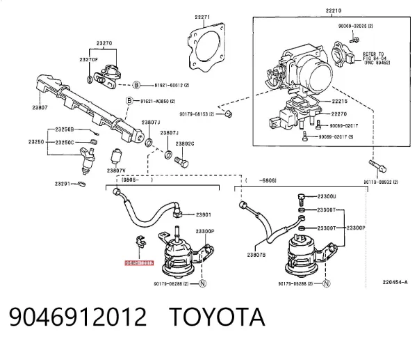  9046912012 Toyota