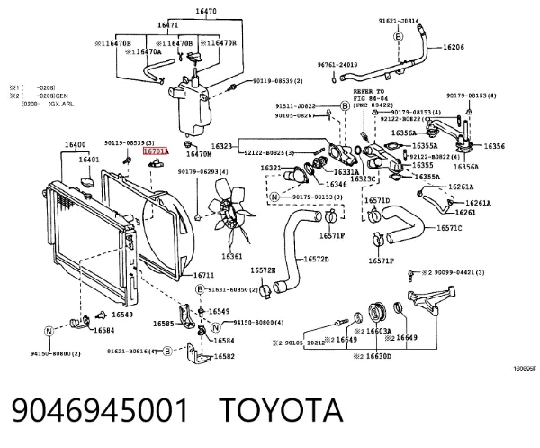  9046945001 Toyota