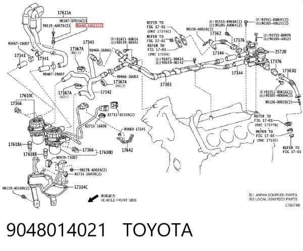  9048014021 Toyota