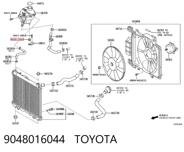  9048016044 Toyota