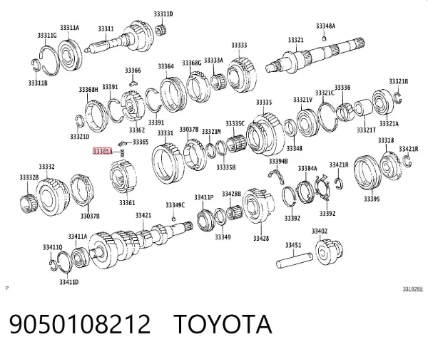  9050108212 Toyota