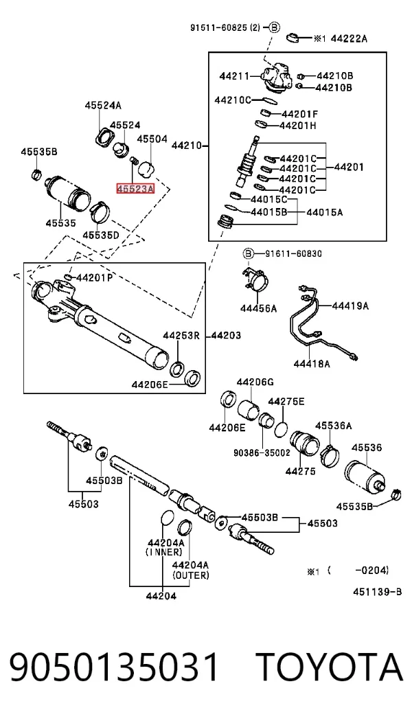  9050135031 Toyota