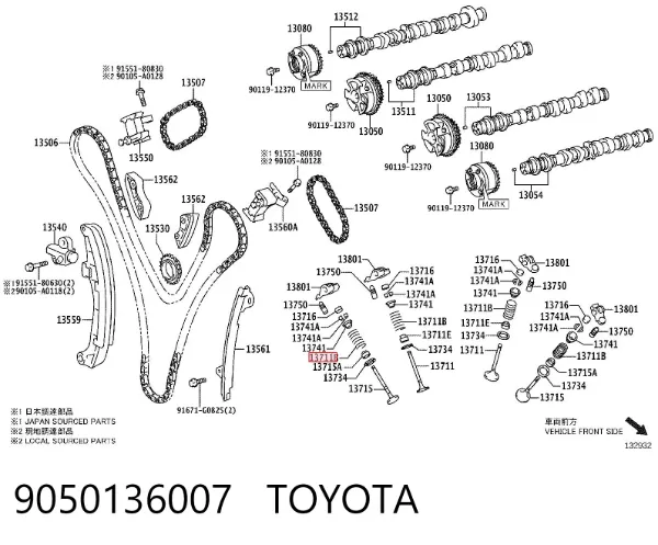  9050136007 Toyota
