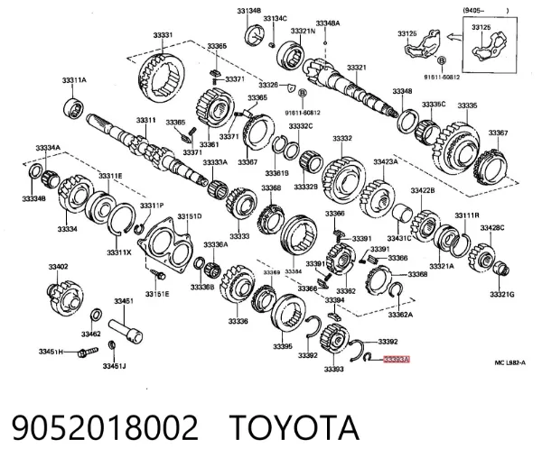  9052018002 Toyota