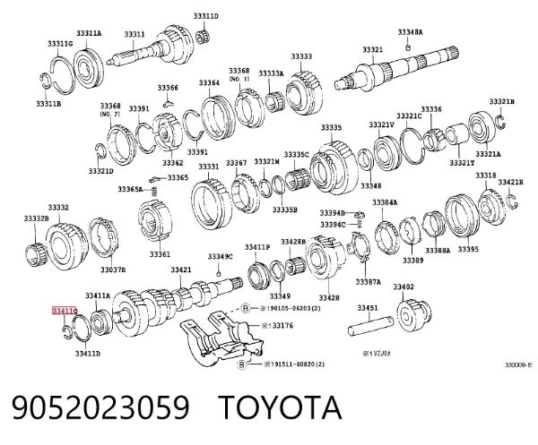  9052023059 Toyota