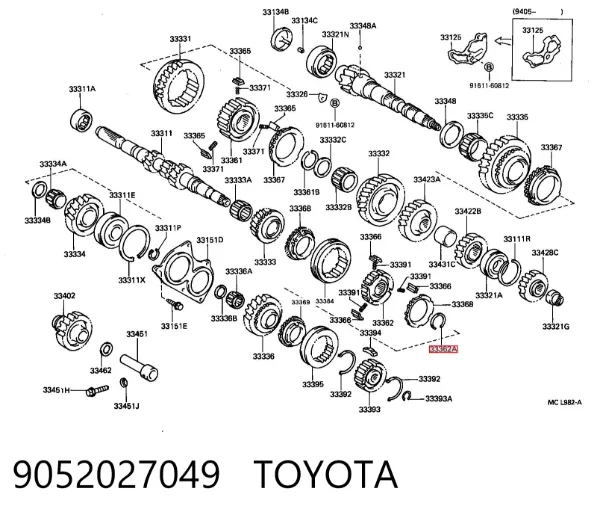  9052027049 Toyota