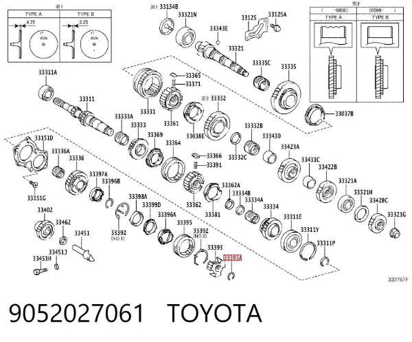  9052027061 Toyota