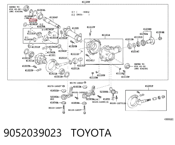  9052039023 Toyota