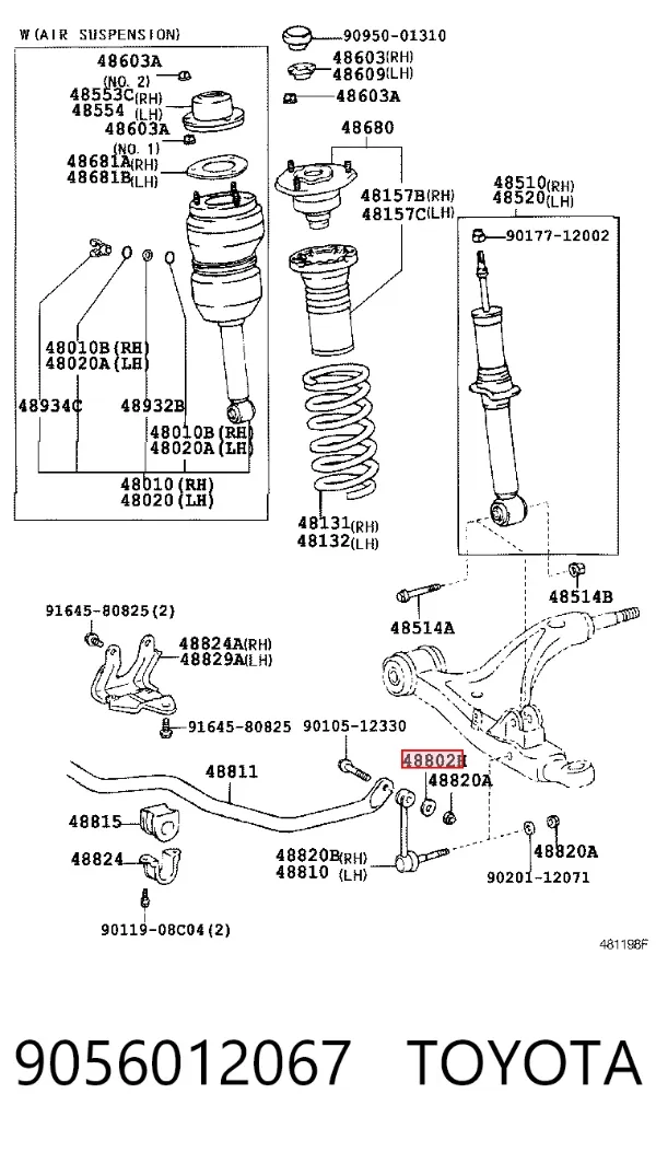  9056012067 Toyota
