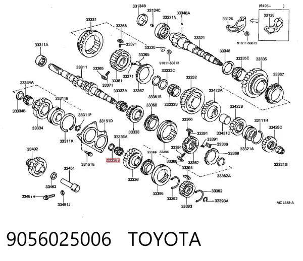  9056025006 Toyota