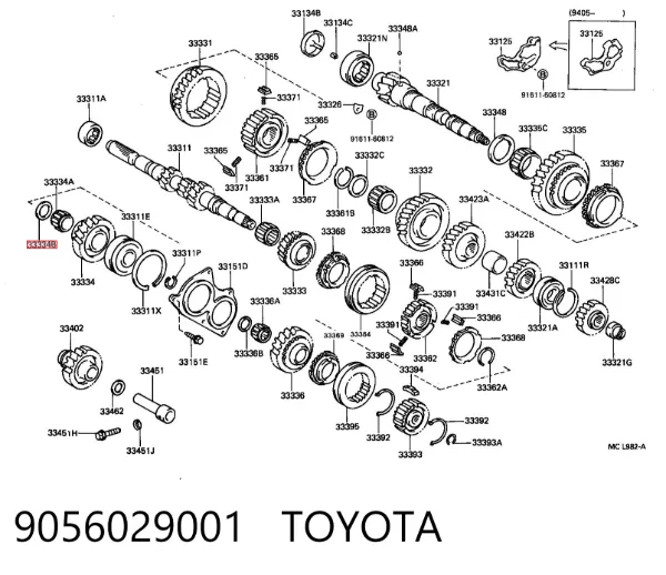  9056029001 Toyota