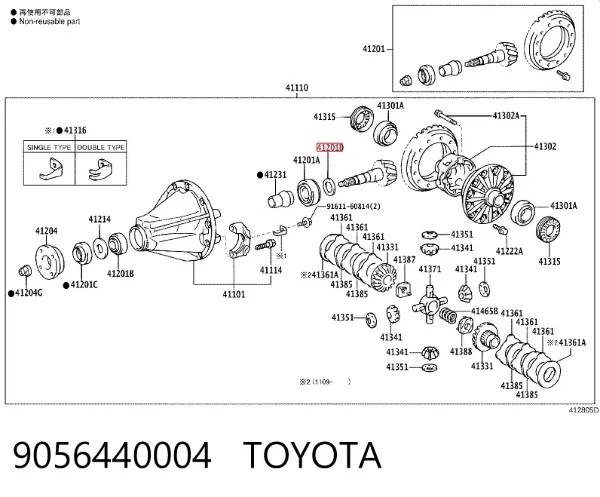  9056440004 Toyota