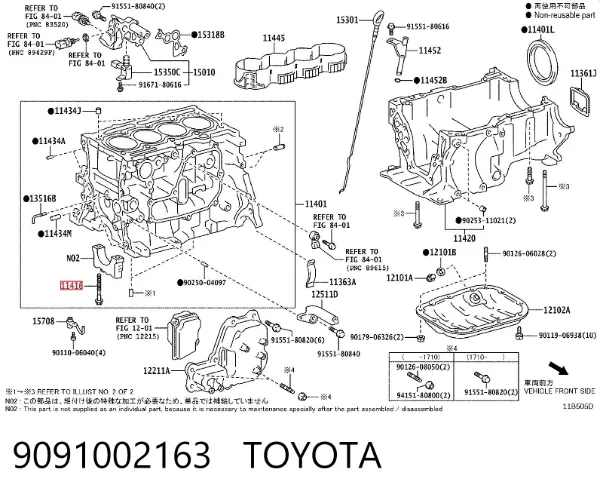  9091002163 Toyota