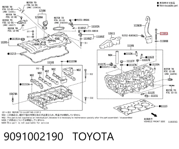  9091002190 Toyota