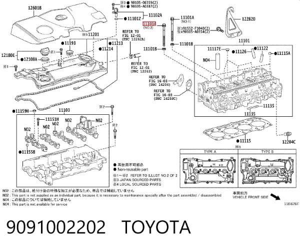  9091002202 Toyota