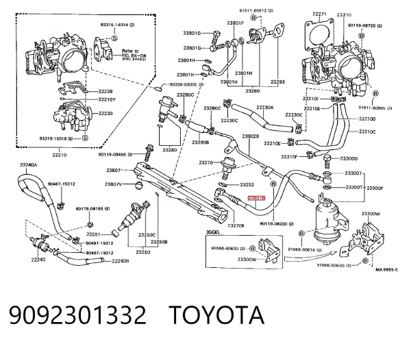  9092301332 Toyota