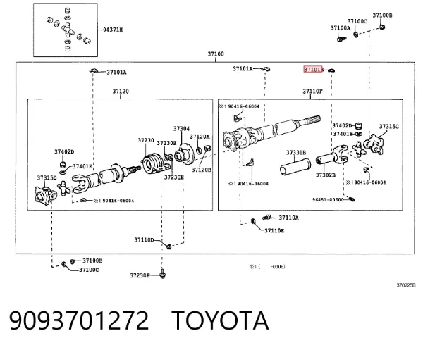  9093701272 Toyota