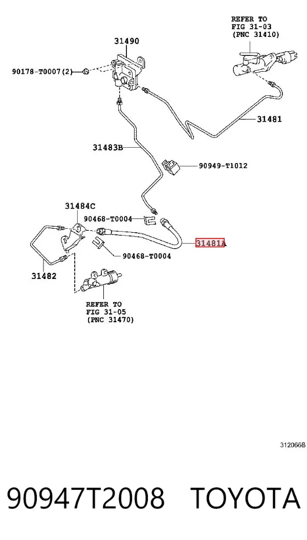  90947T2008 Toyota