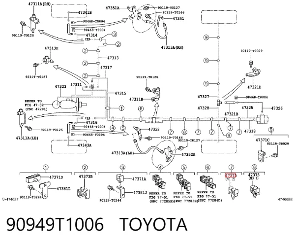  90949T1006 Toyota