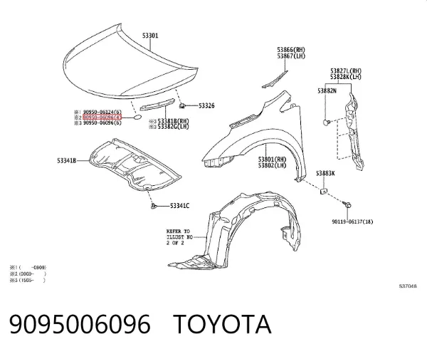  9095006096 Toyota