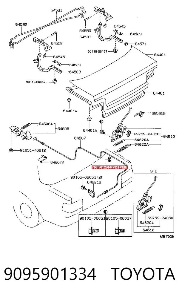  9095901334 Toyota