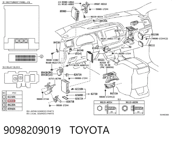  9098209019 Toyota
