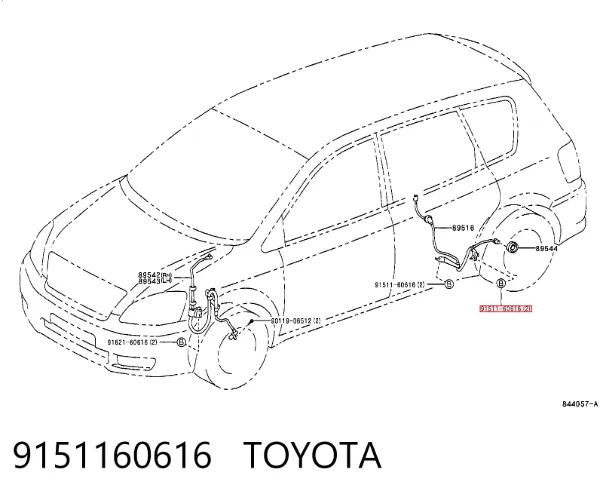  9151160616 Toyota