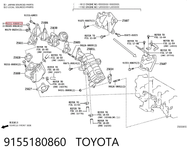  9155180860 Toyota