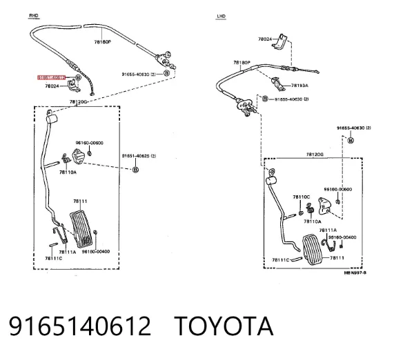  9165140612 Toyota